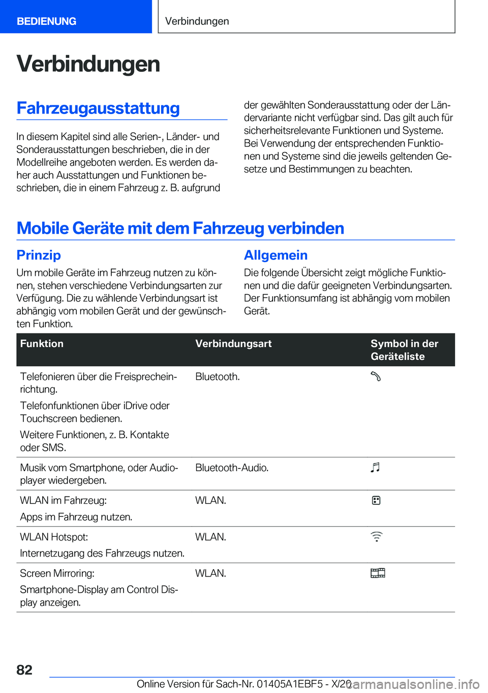 BMW 8 SERIES GRAN COUPE 2021  Betriebsanleitungen (in German) �V�e�r�b�i�n�d�u�n�g�e�n�F�a�h�r�z�e�u�g�a�u�s�s�t�a�t�t�u�n�g
�I�n��d�i�e�s�e�m��K�a�p�i�t�e�l��s�i�n�d��a�l�l�e��S�e�r�i�e�n�-�,��L�