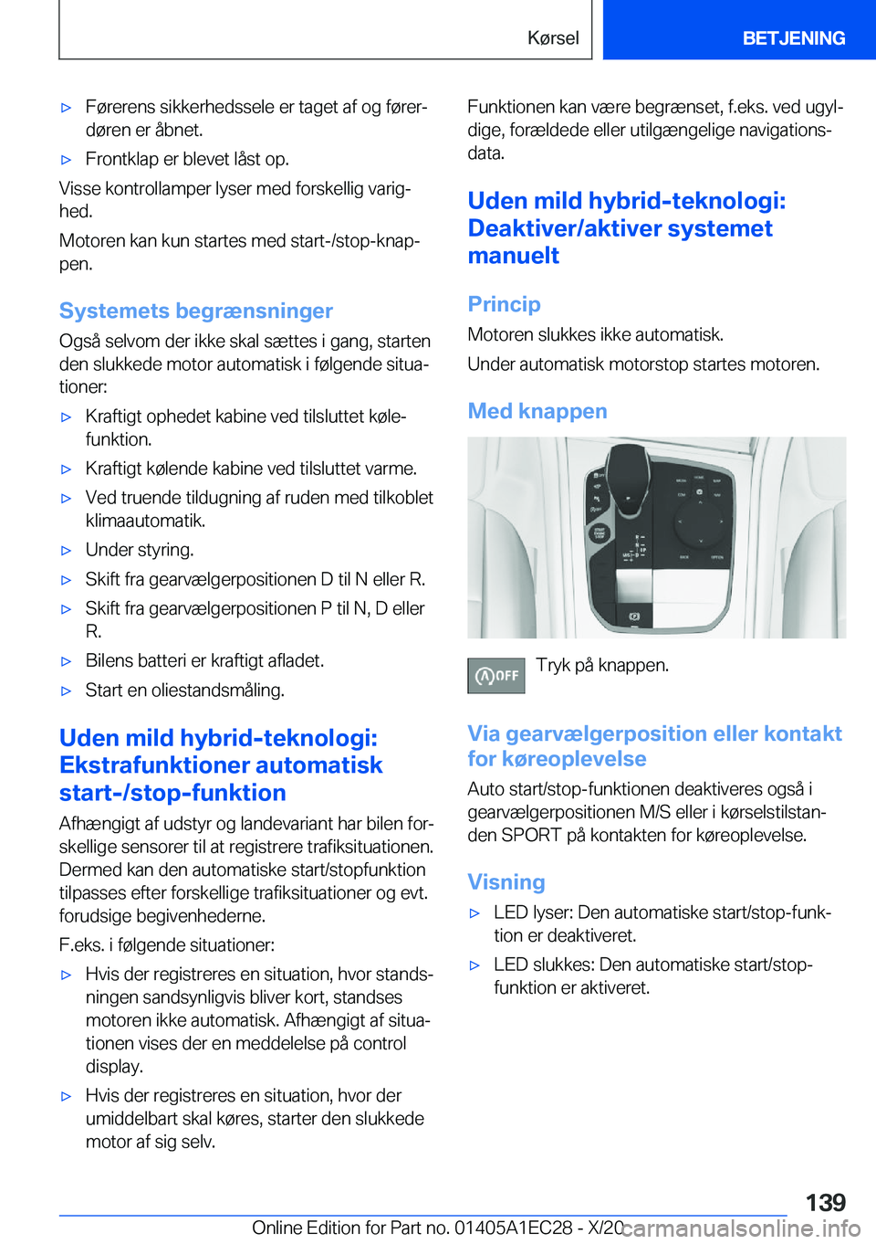 BMW 8 SERIES GRAN COUPE 2021  InstruktionsbØger (in Danish) 'x�F�
