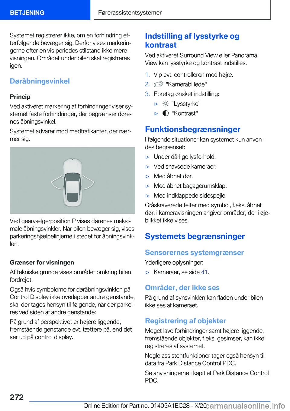 BMW 8 SERIES GRAN COUPE 2021  InstruktionsbØger (in Danish) �S�y�s�t�e�m�e�t��r�e�g�i�s�t�r�e�r�e�r��i�k�k�e�,��o�m��e�n��f�o�r�h�i�n�d�r�i�n�g��e�fj�t�e�r�f�
