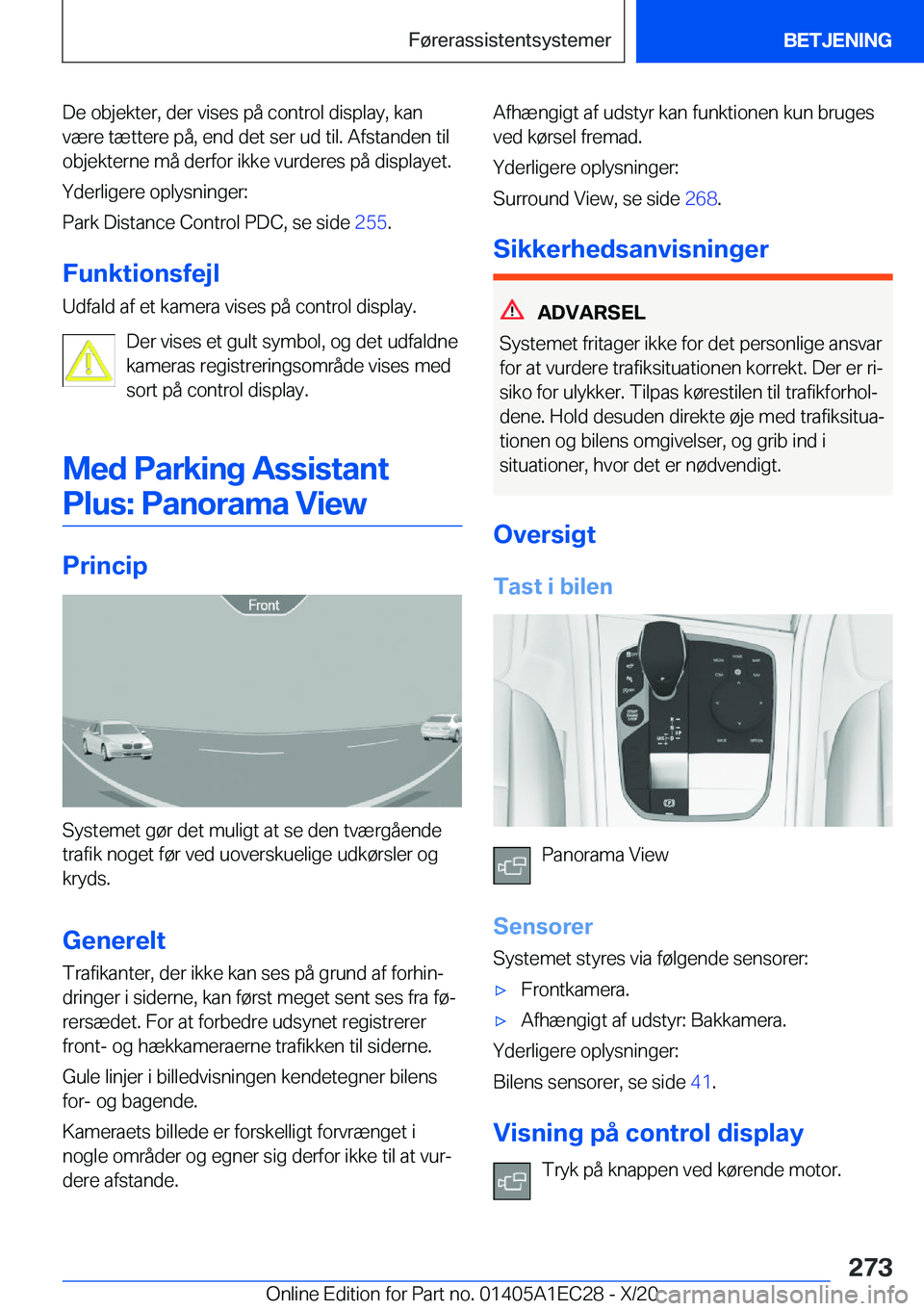 BMW 8 SERIES GRAN COUPE 2021  InstruktionsbØger (in Danish) �D�e��o�b�j�e�k�t�e�r�,��d�e�r��v�i�s�e�s��p�å��c�o�n�t�r�o�l��d�i�s�p�l�a�y�,��k�a�n
�v�æ�r�e��t�æ�t�t�e�r�e��p�å�,��e�n�d��d�e�t��s�e�r��u�d��t�i�l�.��A�f�s�t�a�n�d�e�n��t�i�l
�o