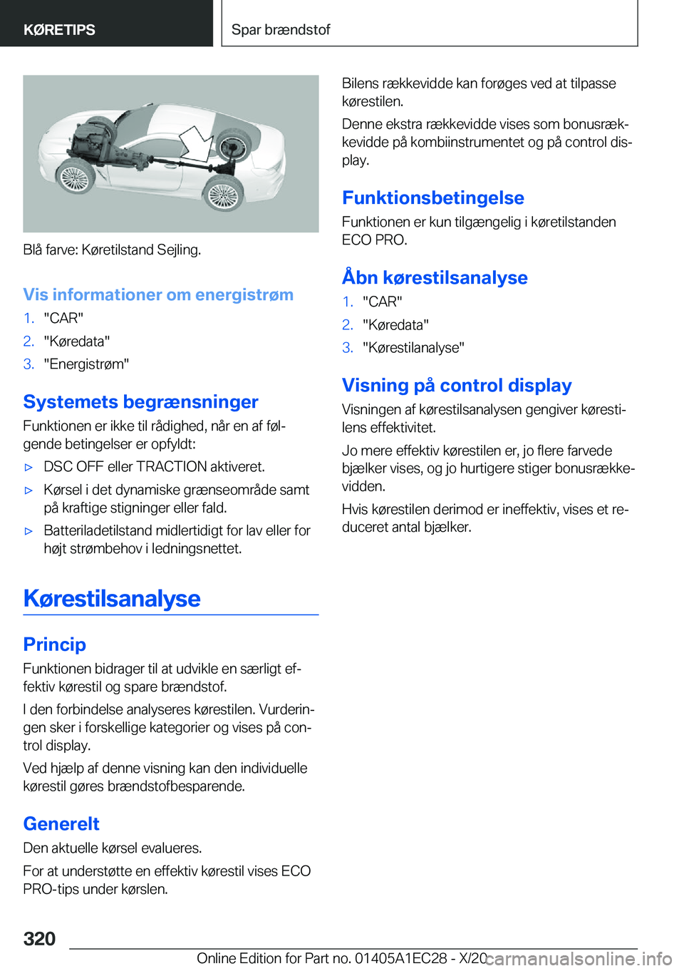 BMW 8 SERIES GRAN COUPE 2021  InstruktionsbØger (in Danish) �B�l�å��f�a�r�v�e�:��K�
