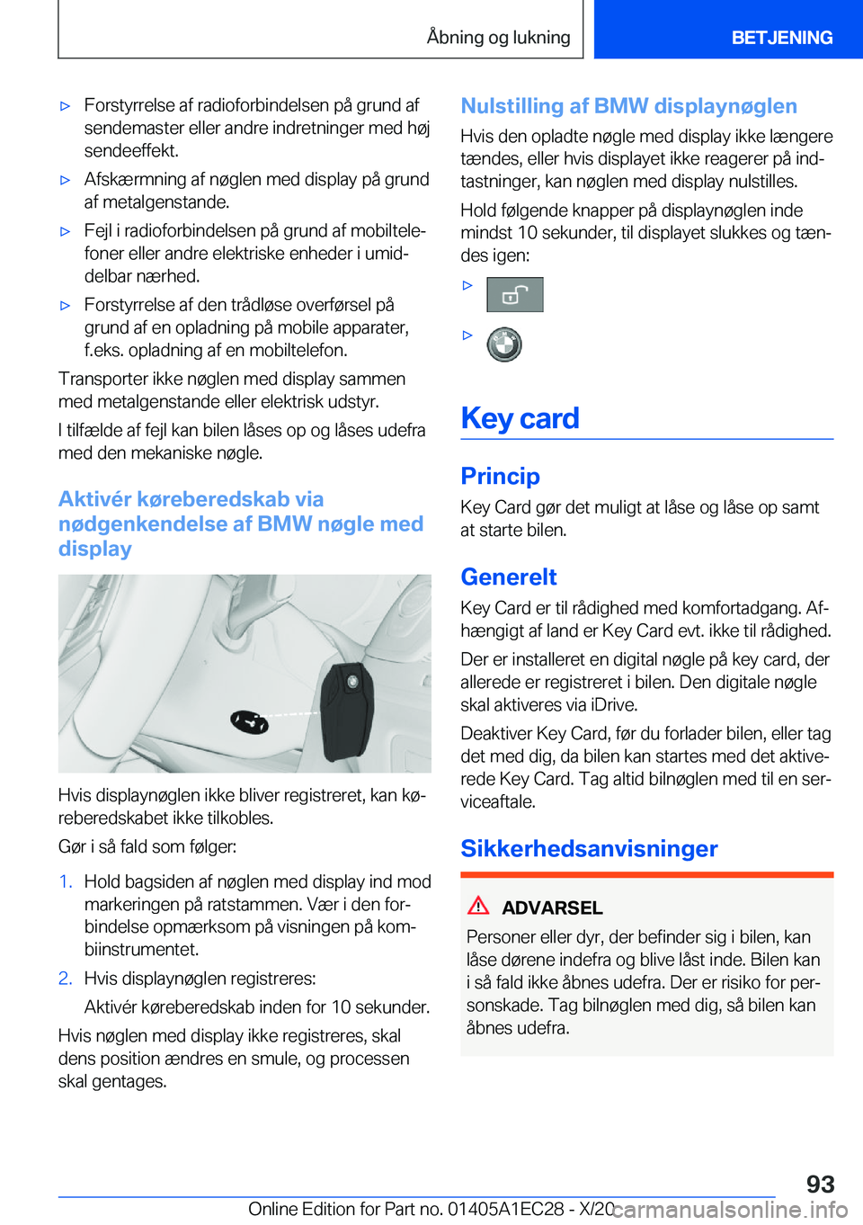 BMW 8 SERIES GRAN COUPE 2021  InstruktionsbØger (in Danish) 'x�F�o�r�s�t�y�r�r�e�l�s�e��a�f��r�a�d�i�o�f�o�r�b�i�n�d�e�l�s�e�n��p�å��g�r�u�n�d��a�f�s�e�n�d�e�m�a�s�t�e�r��e�l�l�e�r��a�n�d�r�e��i�n�d�r�e�t�n�i�n�g�e�r��m�e�d��h�