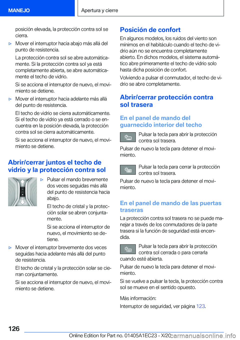 BMW 8 SERIES GRAN COUPE 2021  Manuales de Empleo (in Spanish) �p�o�s�i�c�i�