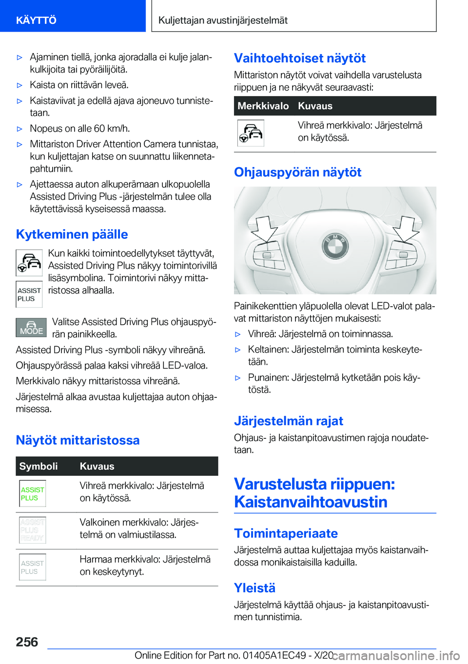 BMW 8 SERIES GRAN COUPE 2021  Omistajan Käsikirja (in Finnish) 'x�A�j�a�m�i�n�e�n��t�i�e�l�l�