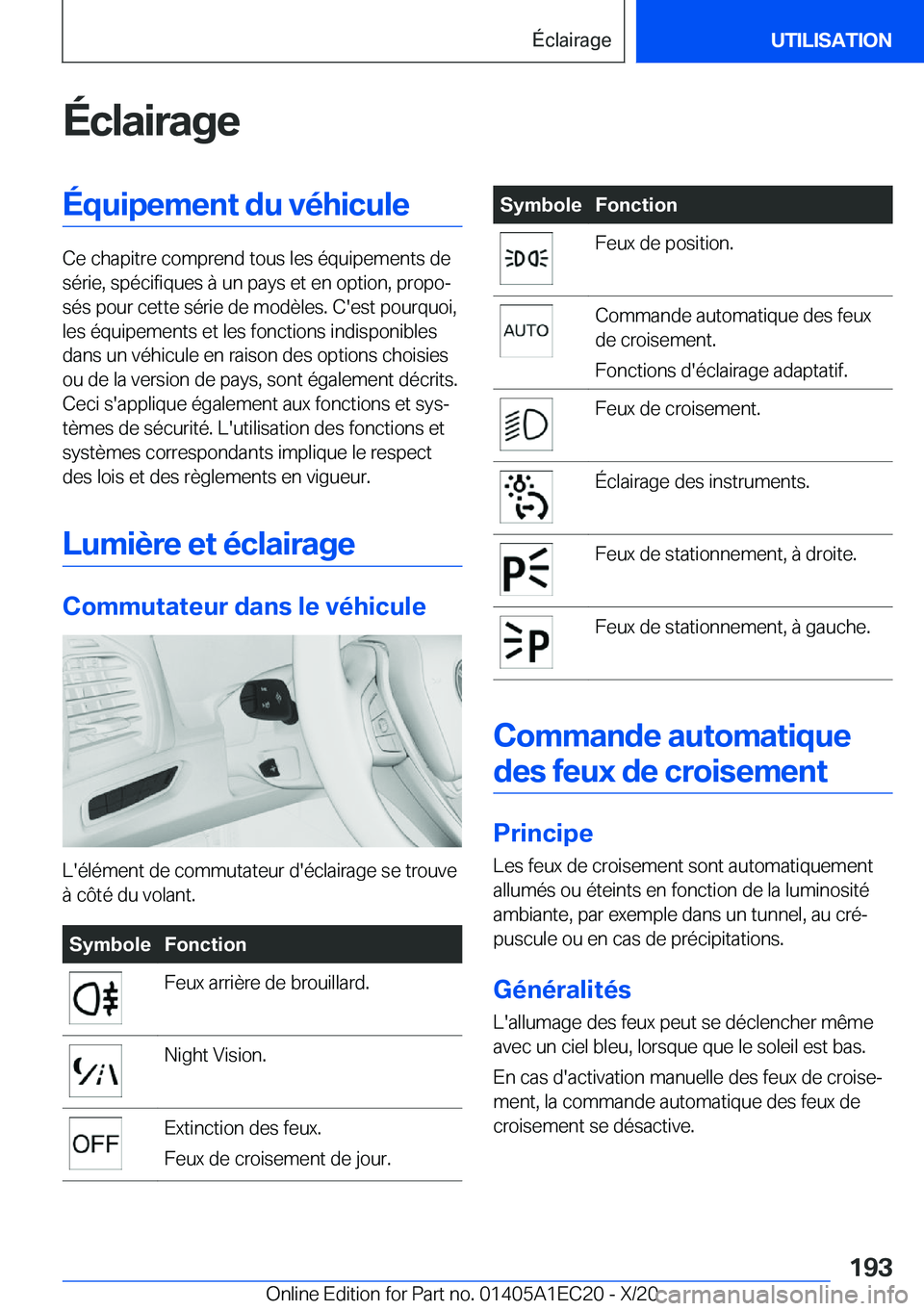BMW 8 SERIES GRAN COUPE 2021  Notices Demploi (in French) �