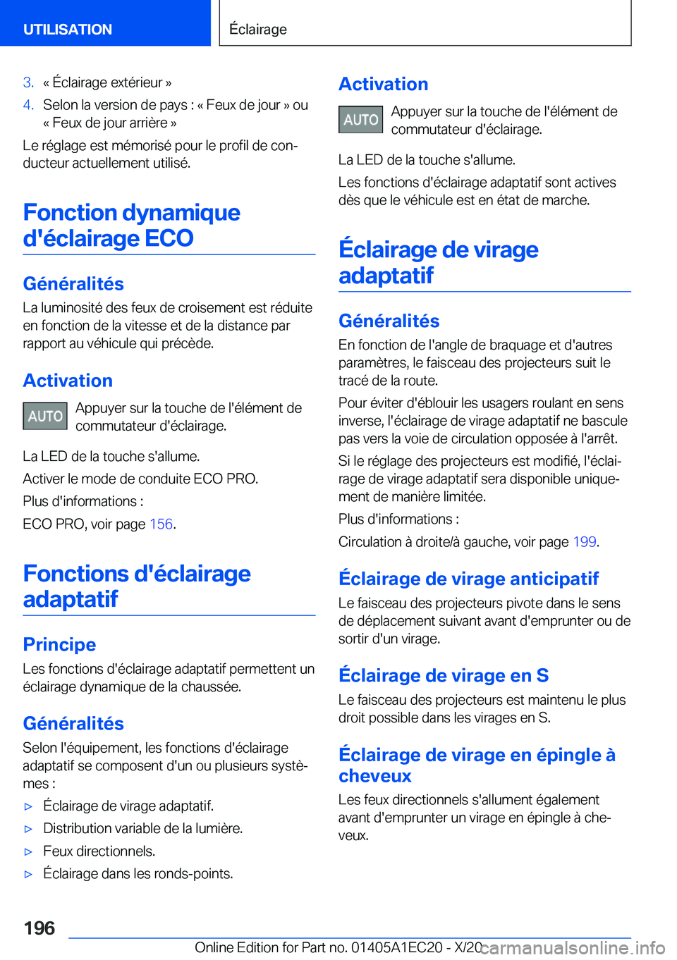BMW 8 SERIES GRAN COUPE 2021  Notices Demploi (in French) �3�.�k��