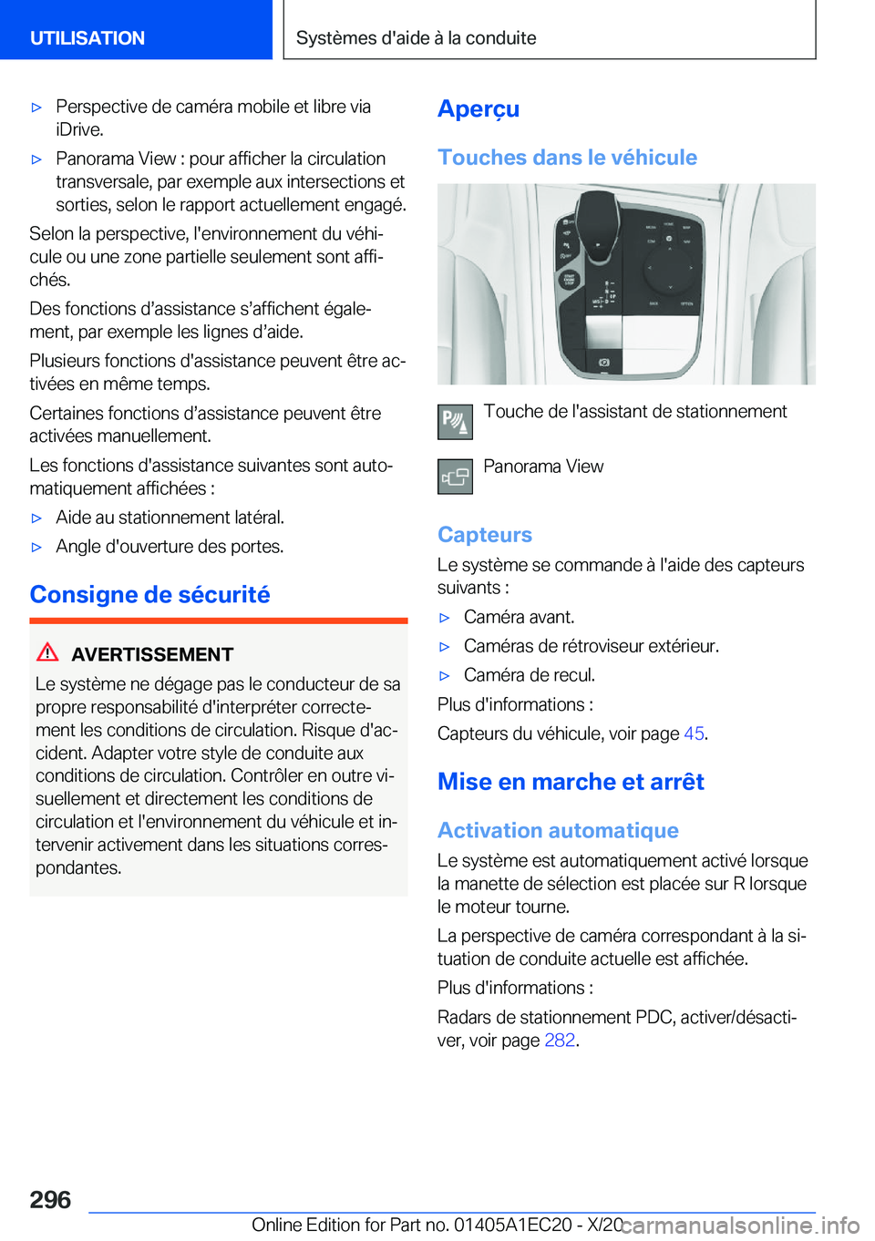 BMW 8 SERIES GRAN COUPE 2021  Notices Demploi (in French) 'x�P�e�r�s�p�e�c�t�i�v�e��d�e��c�a�m�é�r�a��m�o�b�i�l�e��e�t��l�i�b�r�e��v�i�a�i�D�r�i�v�e�.'x�P�a�n�o�r�a�m�a��V�i�e�w��:��p�o�u�r��a�f�f�i�c�h�e�r��l�a��c�i�r�c�u�l�a�t�i�o�n�t�