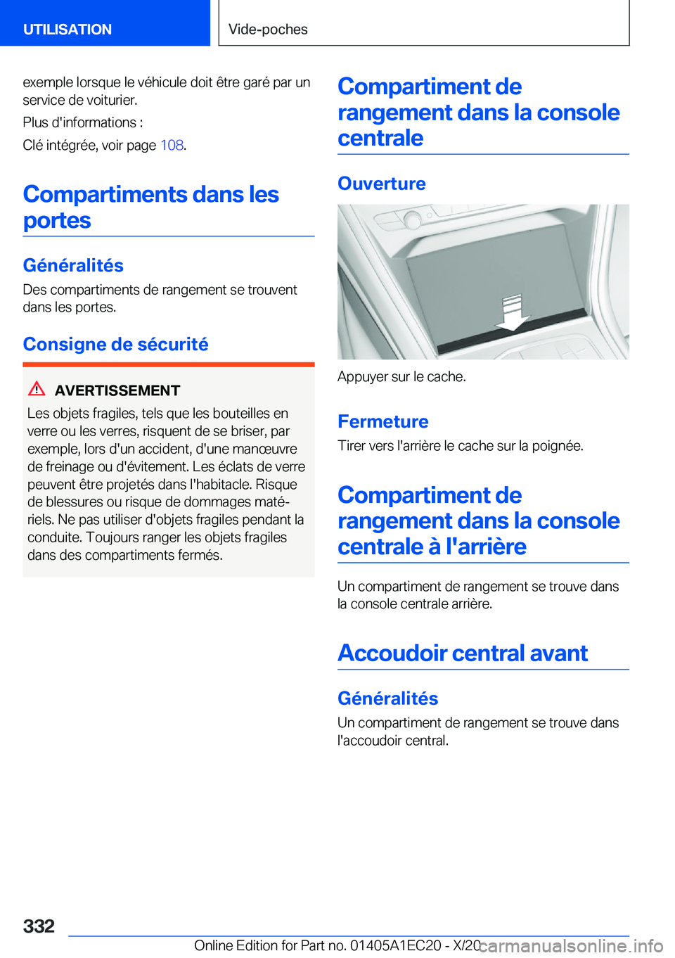 BMW 8 SERIES GRAN COUPE 2021  Notices Demploi (in French) �e�x�e�m�p�l�e��l�o�r�s�q�u�e��l�e��v�é�h�i�c�u�l�e��d�o�i�t��ê�t�r�e��g�a�r�é��p�a�r��u�n�s�e�r�v�i�c�e��d�e��v�o�i�t�u�r�i�e�r�.
�P�l�u�s��d�'�i�n�f�o�r�m�a�t�i�o�n�s��:
�C�l�é�