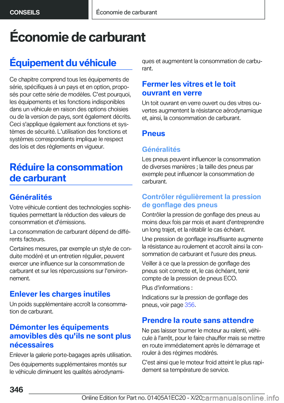 BMW 8 SERIES GRAN COUPE 2021  Notices Demploi (in French) �