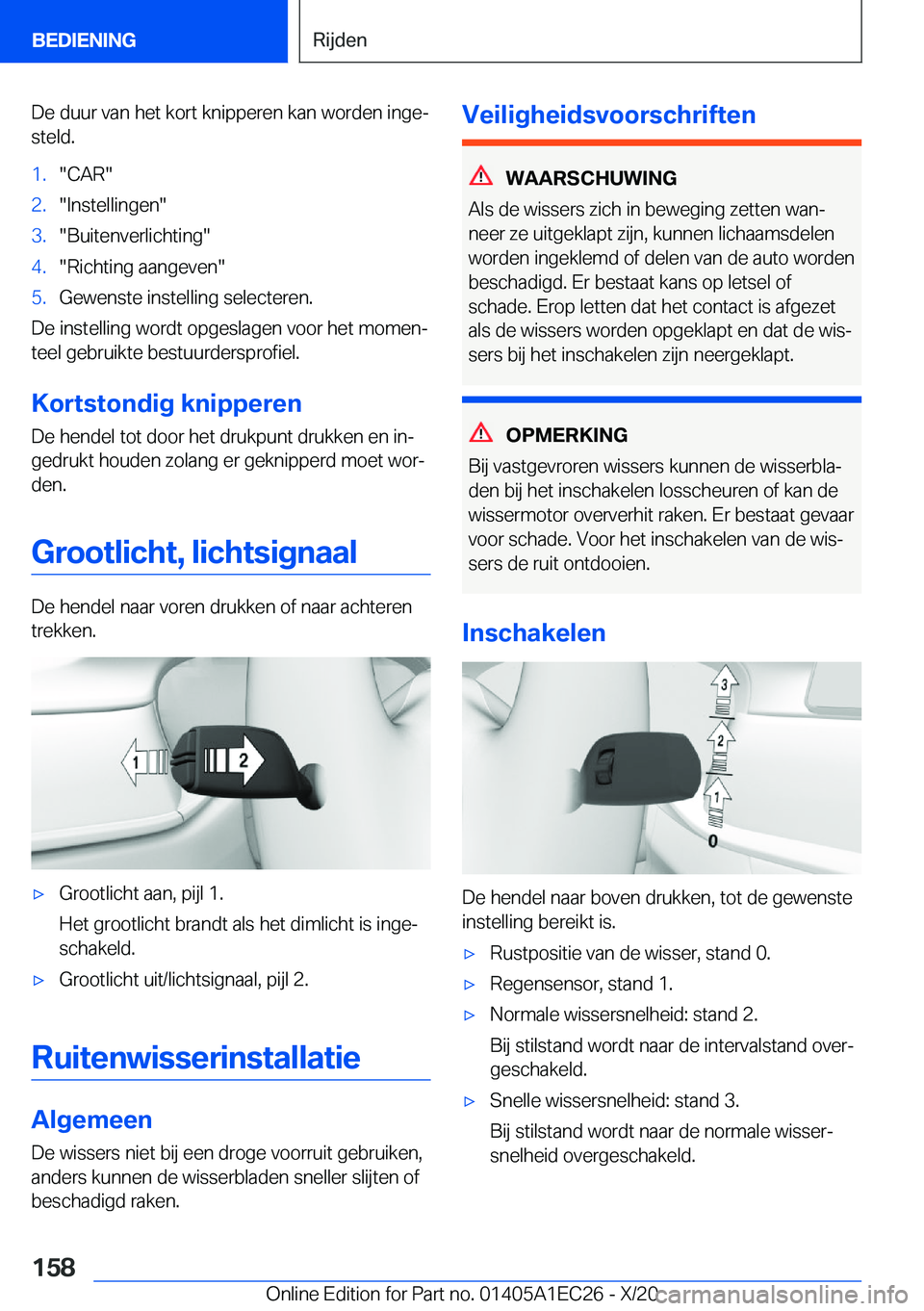 BMW 8 SERIES GRAN COUPE 2021  Instructieboekjes (in Dutch) �D�e��d�u�u�r��v�a�n��h�e�t��k�o�r�t��k�n�i�p�p�e�r�e�n��k�a�n��w�o�r�d�e�n��i�n�g�ej�s�t�e�l�d�.�1�.��C�A�R��2�.��I�n�s�t�e�l�l�i�n�g�e�n��3�.��B�u�i�t�e�n�v�e�r�l�i�c�h�t�i�n�g��4�.�