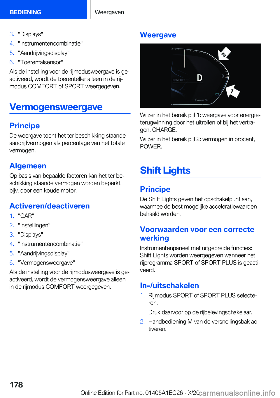 BMW 8 SERIES GRAN COUPE 2021  Instructieboekjes (in Dutch) �3�.��D�i�s�p�l�a�y�s��4�.��I�n�s�t�r�u�m�e�n�t�e�n�c�o�m�b�i�n�a�t�i�e��5�.��A�a�n�d�r�i�j�v�i�n�g�s�d�i�s�p�l�a�y��6�.��T�o�e�r�e�n�t�a�l�s�e�n�s�o�r�
�A�l�s��d�e��i�n�s�t�e�l�l�i�n�g��v�
