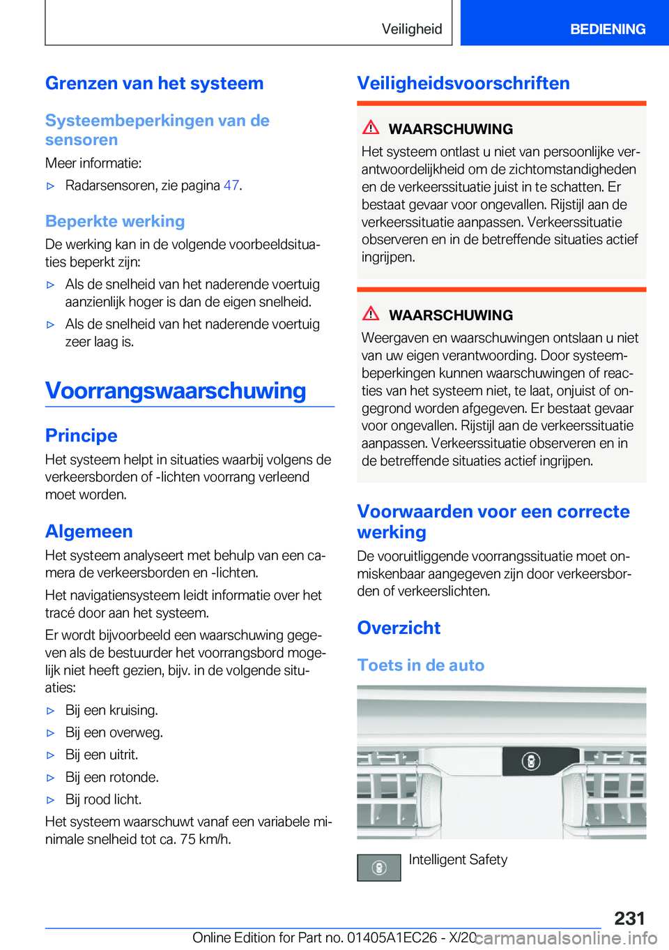 BMW 8 SERIES GRAN COUPE 2021  Instructieboekjes (in Dutch) �G�r�e�n�z�e�n��v�a�n��h�e�t��s�y�s�t�e�e�m
�S�y�s�t�e�e�m�b�e�p�e�r�k�i�n�g�e�n��v�a�n��d�e
�s�e�n�s�o�r�e�n
�M�e�e�r��i�n�f�o�r�m�a�t�i�e�:'x�R�a�d�a�r�s�e�n�s�o�r�e�n�,��z�i�e��p�a�g�i�
