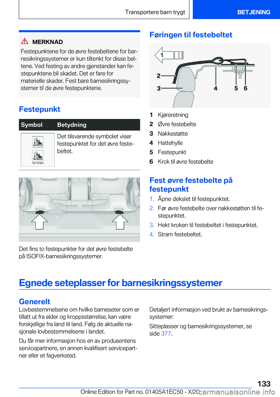 BMW 8 SERIES GRAN COUPE 2021  InstruksjonsbØker (in Norwegian) �M�E�R�K�N�A�D
�F�e�s�t�e�p�u�n�k�t�e�n�e��f�o�r��d�e��