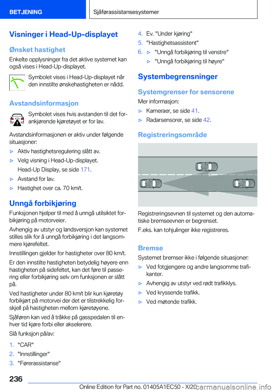 BMW 8 SERIES GRAN COUPE 2021  InstruksjonsbØker (in Norwegian) �V�i�s�n�i�n�g�e�r��i��H�e�a�d�-�U�p�-�d�i�s�p�l�a�y�e�t
�