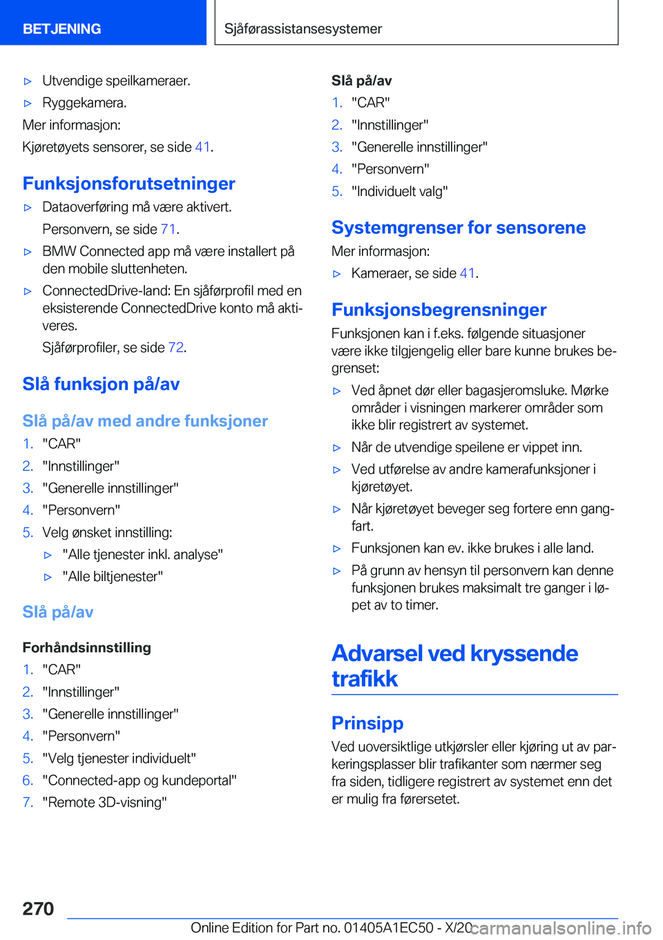 BMW 8 SERIES GRAN COUPE 2021  InstruksjonsbØker (in Norwegian) x�U�t�v�e�n�d�i�g�e��s�p�e�i�l�k�a�m�e�r�a�e�r�.x�R�y�g�g�e�k�a�m�e�r�a�.
�M�e�r��i�n�f�o�r�m�a�s�j�o�n�:
�K�j�