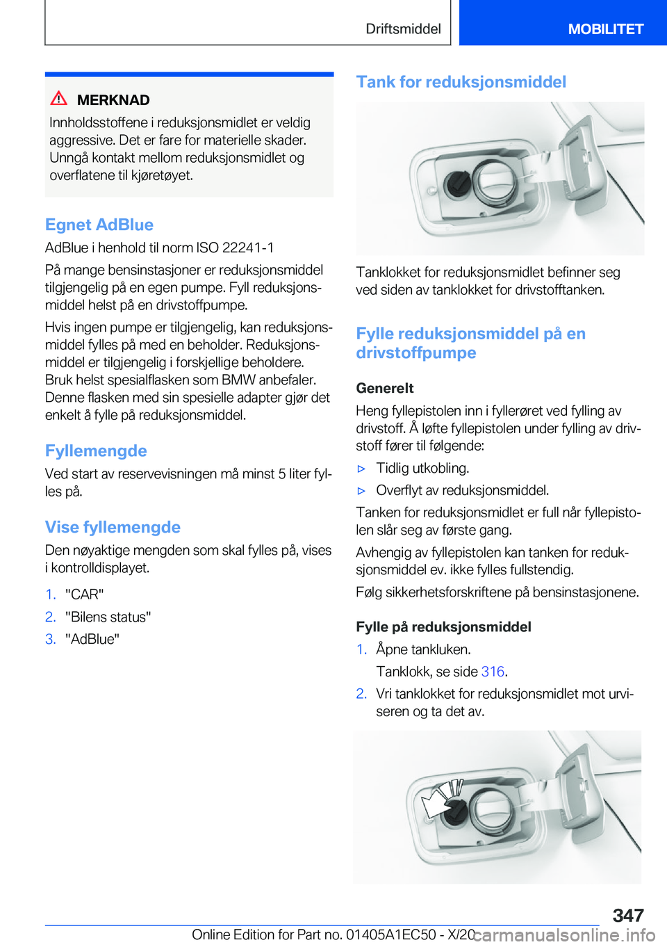 BMW 8 SERIES GRAN COUPE 2021  InstruksjonsbØker (in Norwegian) �M�E�R�K�N�A�D
�I�n�n�h�o�l�d�s�s�t�o�f�f�e�n�e��i��r�e�d�u�k�s�j�o�n�s�m�i�d�l�e�t��e�r��v�e�l�d�i�g
�a�g�g�r�e�s�s�i�v�e�.��D�e�t��e�r��f�a�r�e��f�o�r��m�a�t�e�r�i�e�l�l�e��s�k�a�d�e�r�.
�