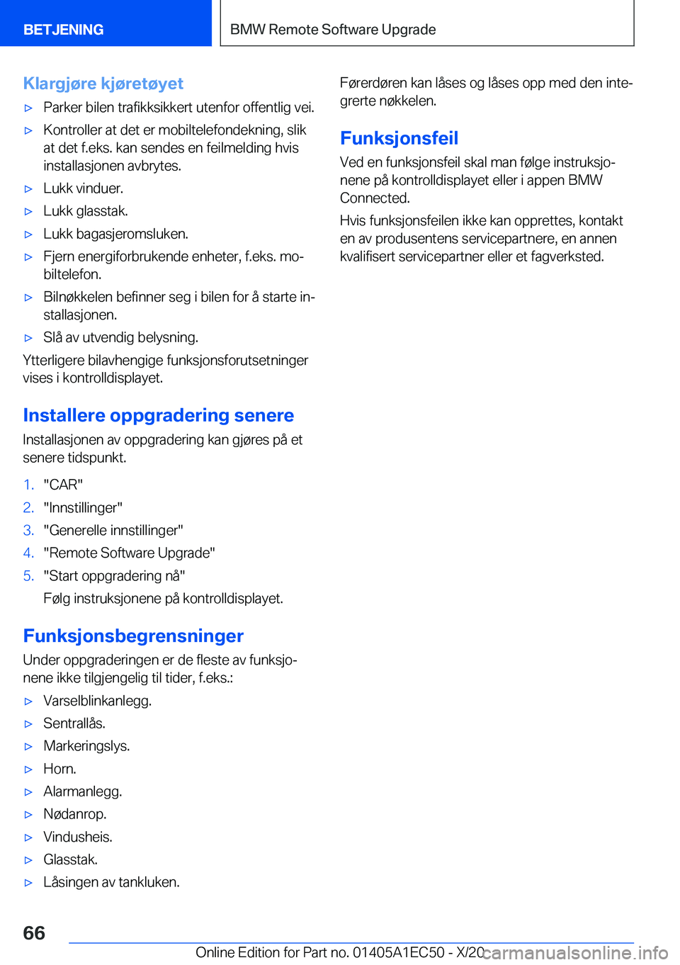 BMW 8 SERIES GRAN COUPE 2021  InstruksjonsbØker (in Norwegian) �K�l�a�r�g�j�