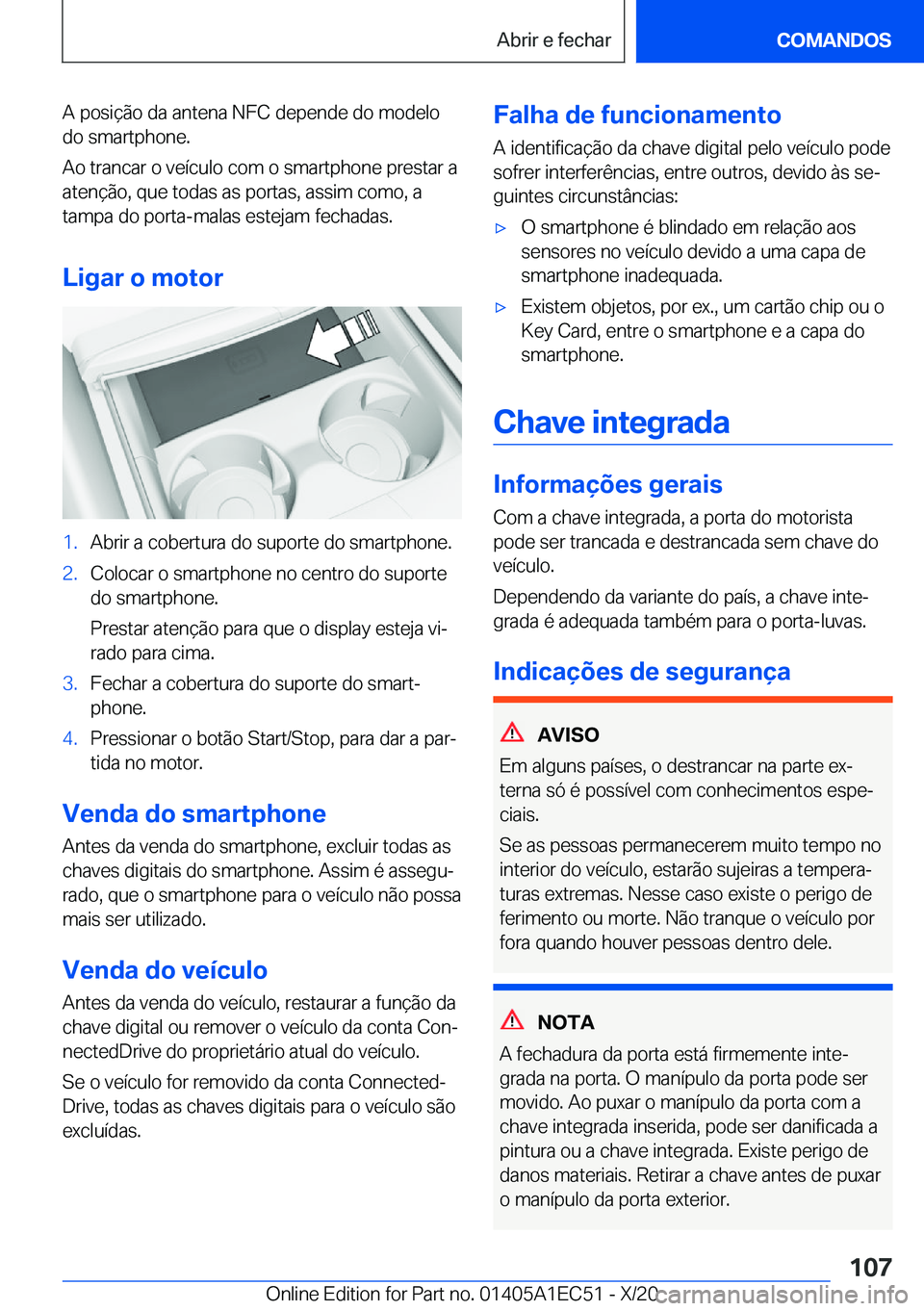 BMW 8 SERIES GRAN COUPE 2021  Manual do condutor (in Portuguese) �A��p�o�s�i�