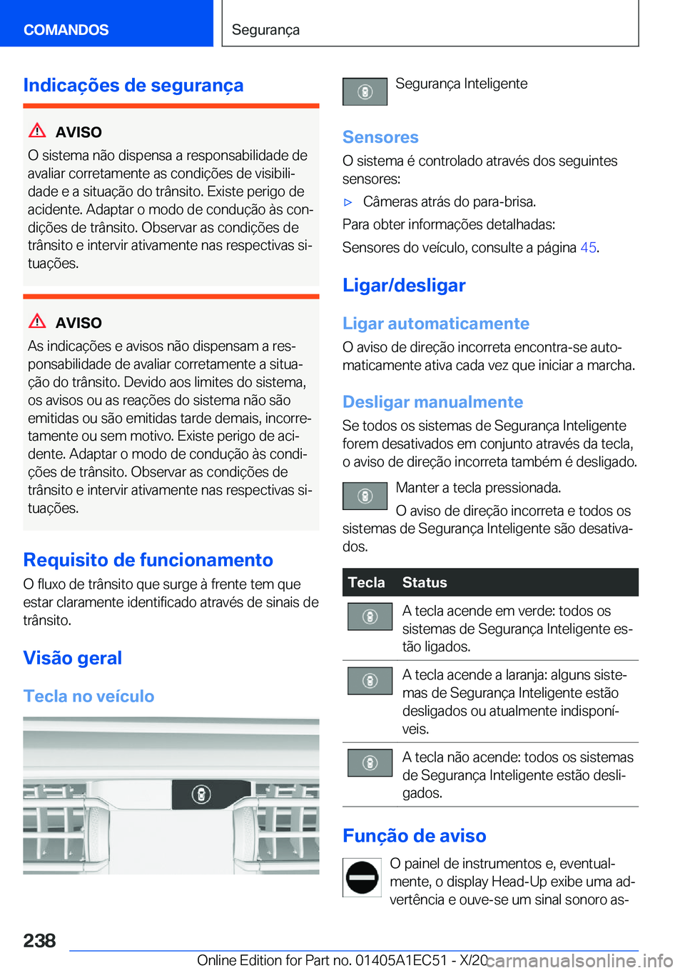 BMW 8 SERIES GRAN COUPE 2021  Manual do condutor (in Portuguese) �I�n�d�i�c�a�