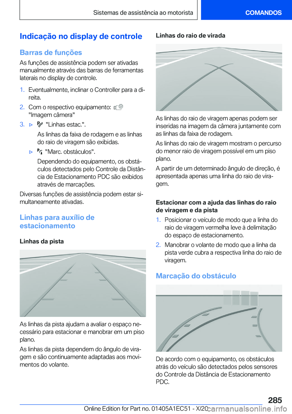 BMW 8 SERIES GRAN COUPE 2021  Manual do condutor (in Portuguese) �I�n�d�i�c�a�