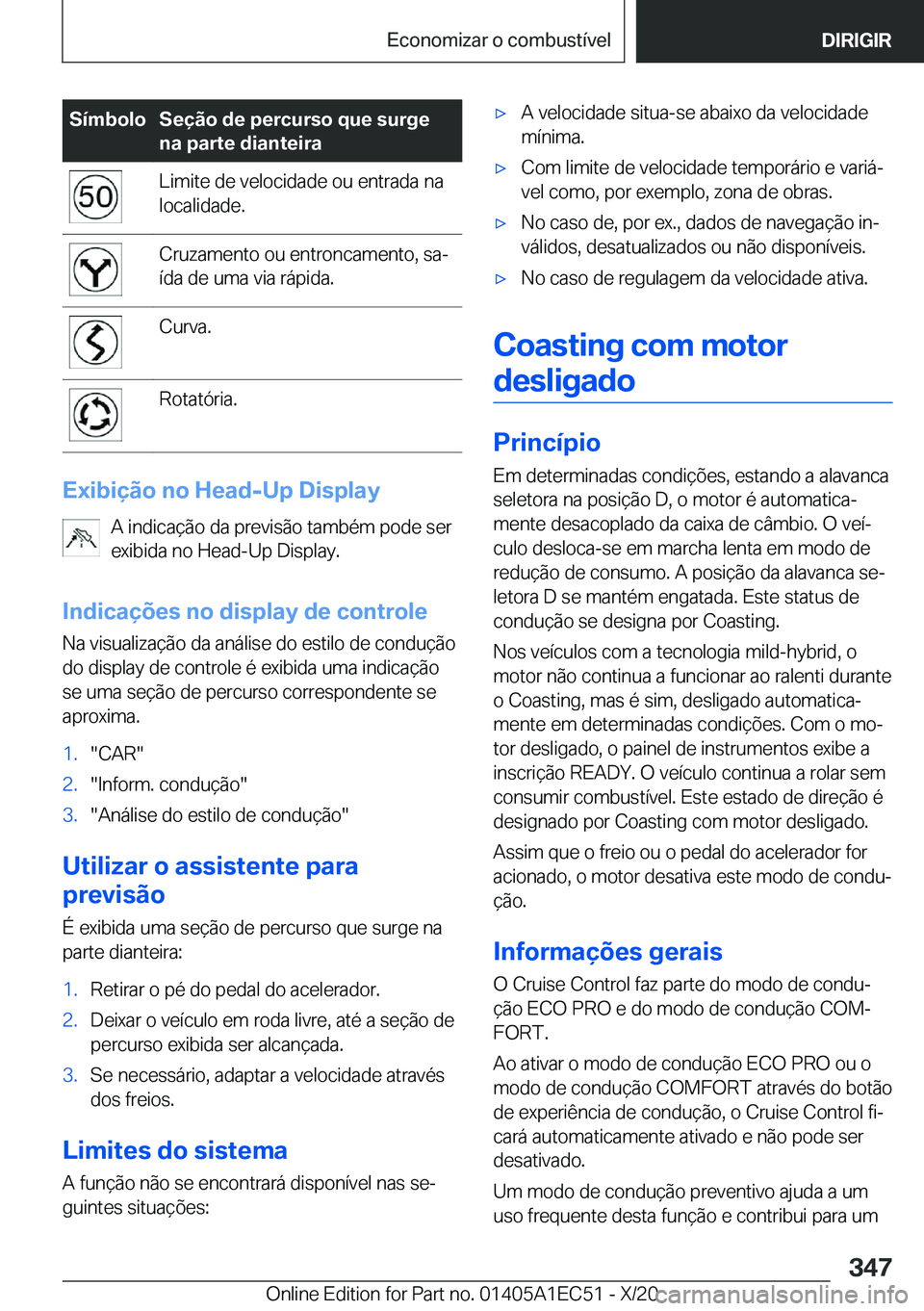 BMW 8 SERIES GRAN COUPE 2021  Manual do condutor (in Portuguese) �S�