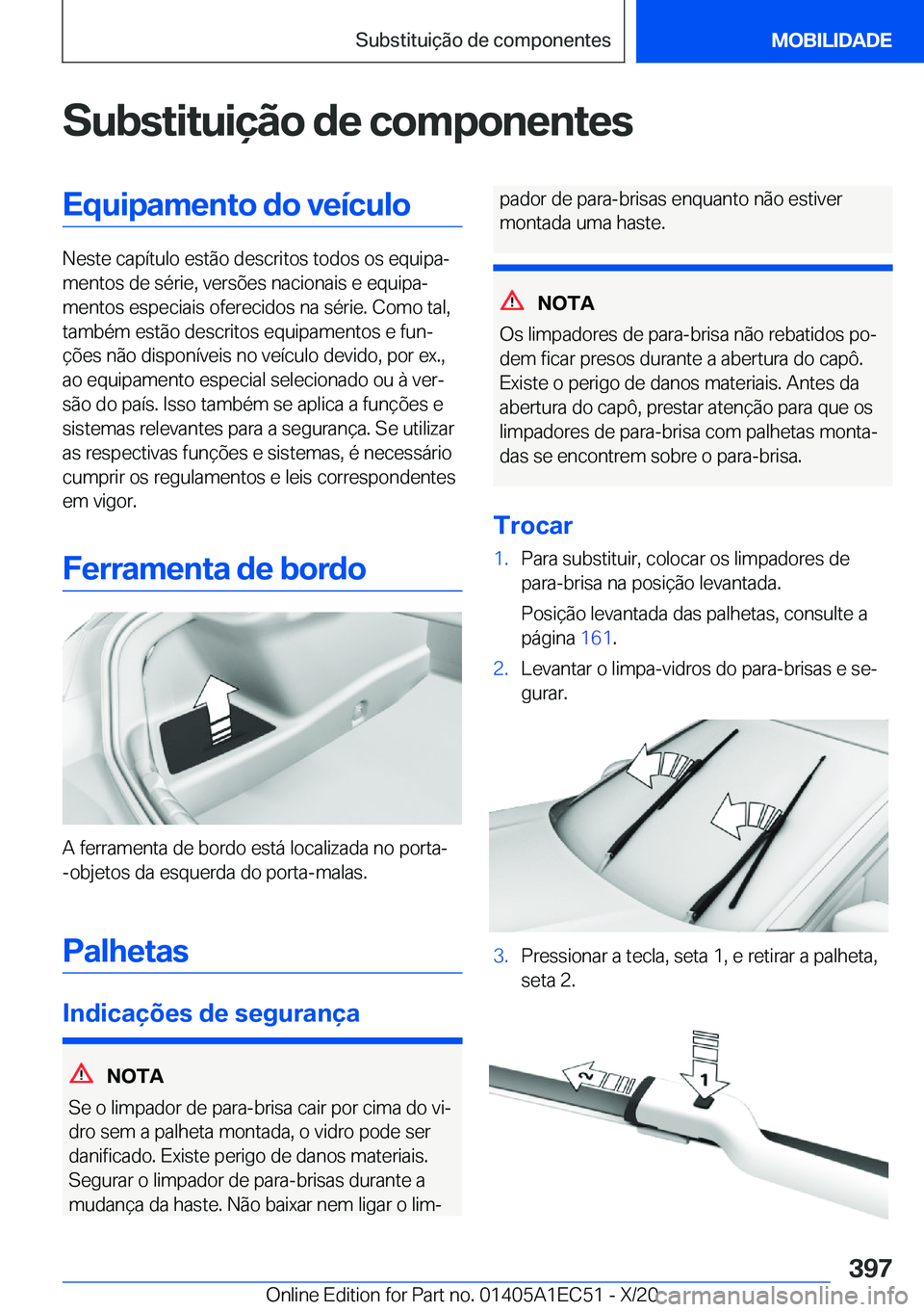 BMW 8 SERIES GRAN COUPE 2021  Manual do condutor (in Portuguese) �S�u�b�s�t�i�t�u�i�