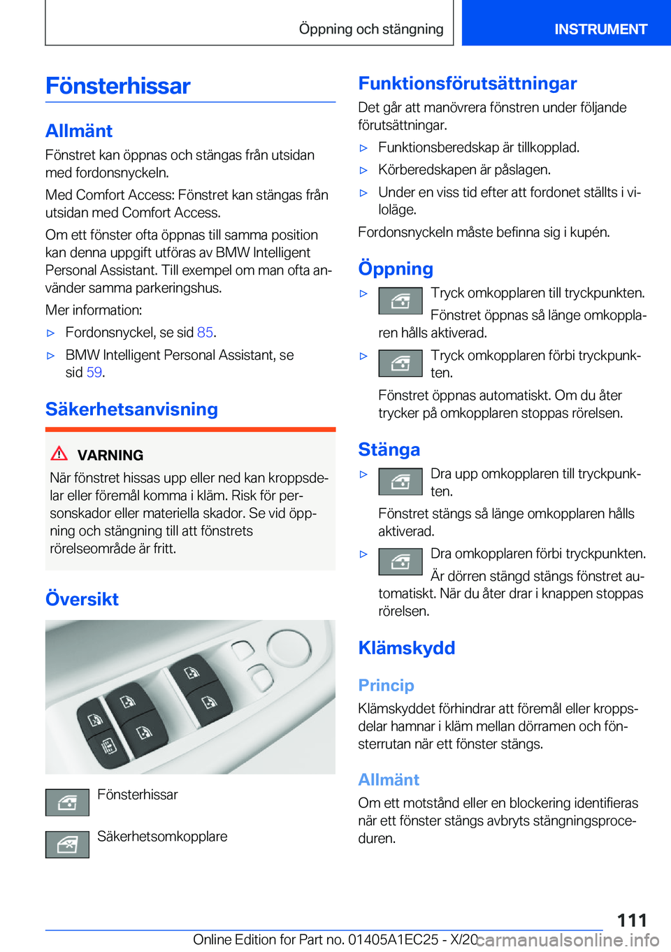 BMW 8 SERIES GRAN COUPE 2021  InstruktionsbÖcker (in Swedish) �F�