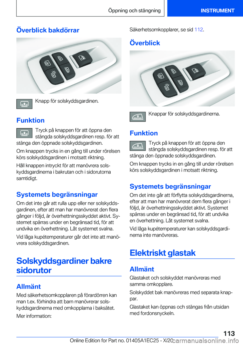 BMW 8 SERIES GRAN COUPE 2021  InstruktionsbÖcker (in Swedish) �