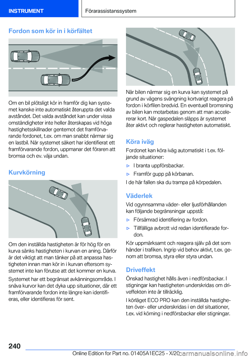 BMW 8 SERIES GRAN COUPE 2021  InstruktionsbÖcker (in Swedish) �F�o�r�d�o�n��s�o�m��k�