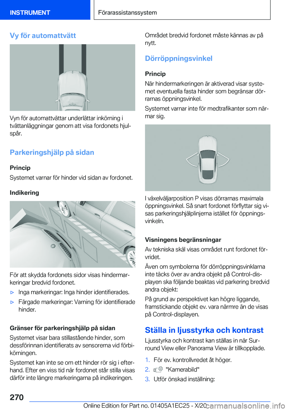 BMW 8 SERIES GRAN COUPE 2021  InstruktionsbÖcker (in Swedish) �V�y��f�