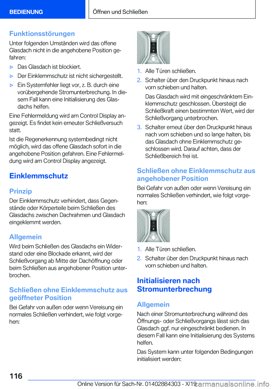 BMW 8 SERIES GRAN COUPE 2020  Betriebsanleitungen (in German) �F�u�n�k�t�i�o�n�s�s�t�