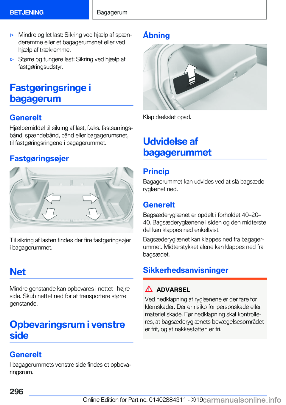BMW 8 SERIES GRAN COUPE 2020  InstruktionsbØger (in Danish) 'x�M�i�n�d�r�e��o�g��l�e�t��l�a�s�t�:��S�i�k�r�i�n�g��v�e�d��h�j�æ�l�p��a�f��s�p�æ�nj
�d�e�r�e�m�m�e��e�l�l�e�r��e�t��b�a�g�a�g�e�r�u�m�s�n�e�t��e�l�l�e�r��v�e�d
�h�j�æ�l�p��a�f�