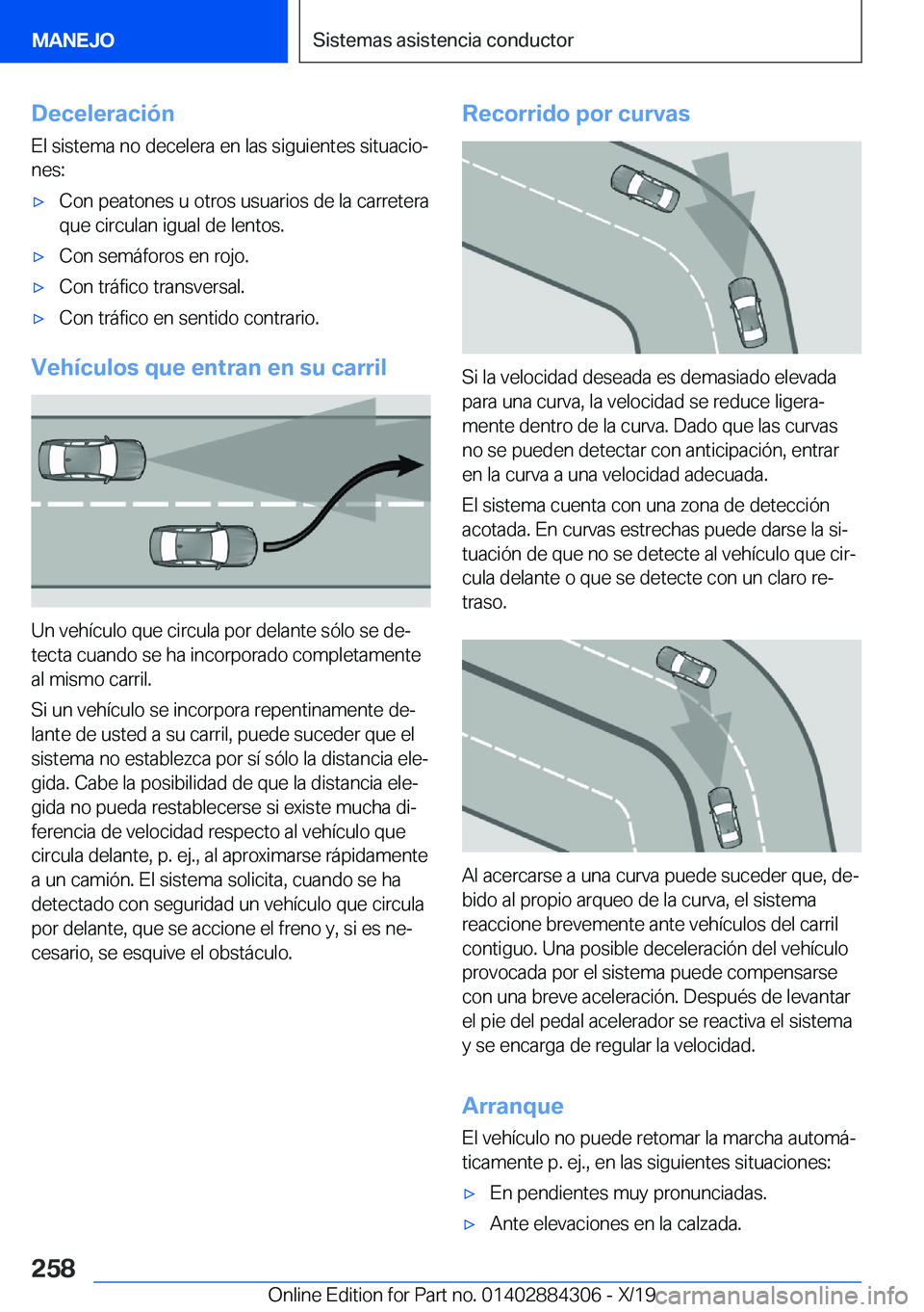 BMW 8 SERIES GRAN COUPE 2020  Manuales de Empleo (in Spanish) �D�e�c�e�l�e�r�a�c�i�
