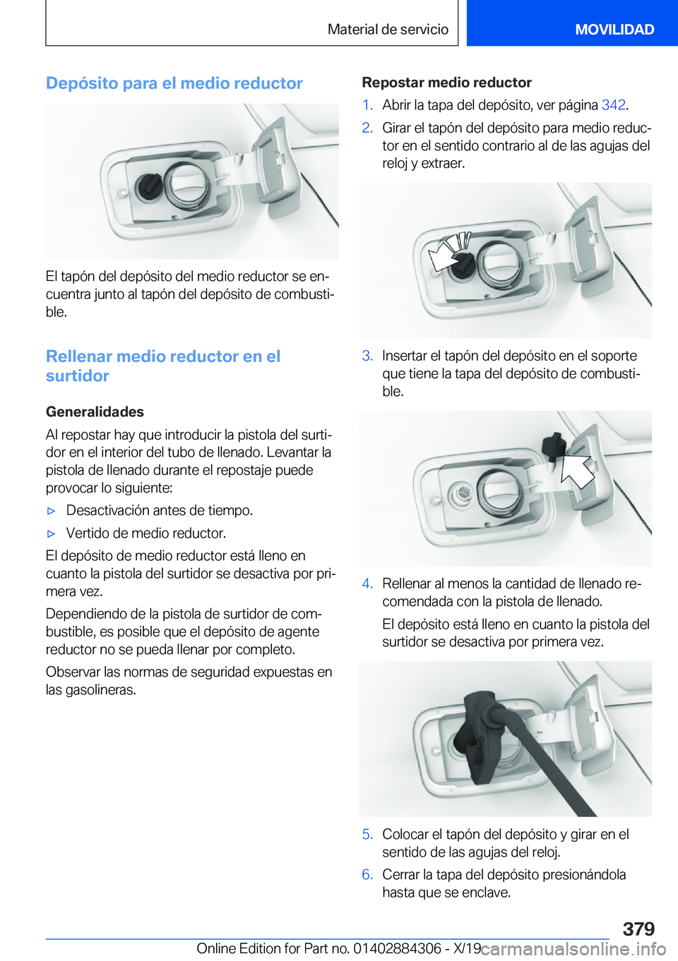 BMW 8 SERIES GRAN COUPE 2020  Manuales de Empleo (in Spanish) �D�e�p�