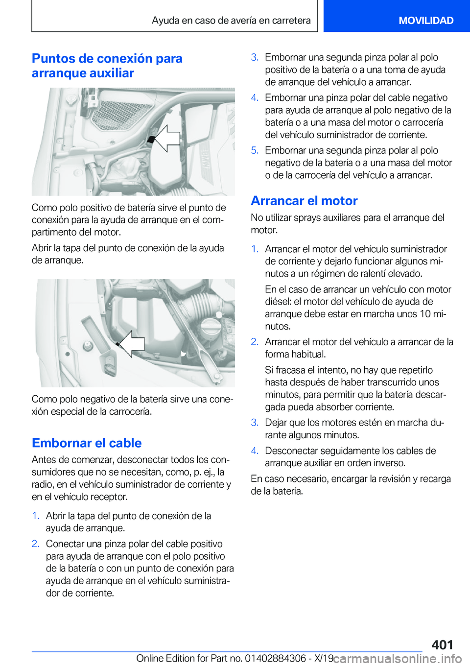 BMW 8 SERIES GRAN COUPE 2020  Manuales de Empleo (in Spanish) �P�u�n�t�o�s��d�e��c�o�n�e�x�i�
