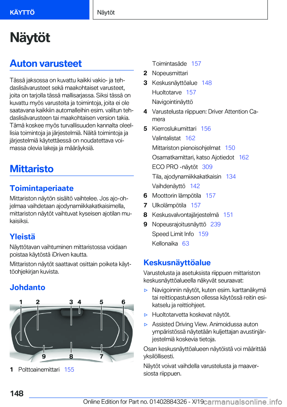 BMW 8 SERIES GRAN COUPE 2020  Omistajan Käsikirja (in Finnish) �N�