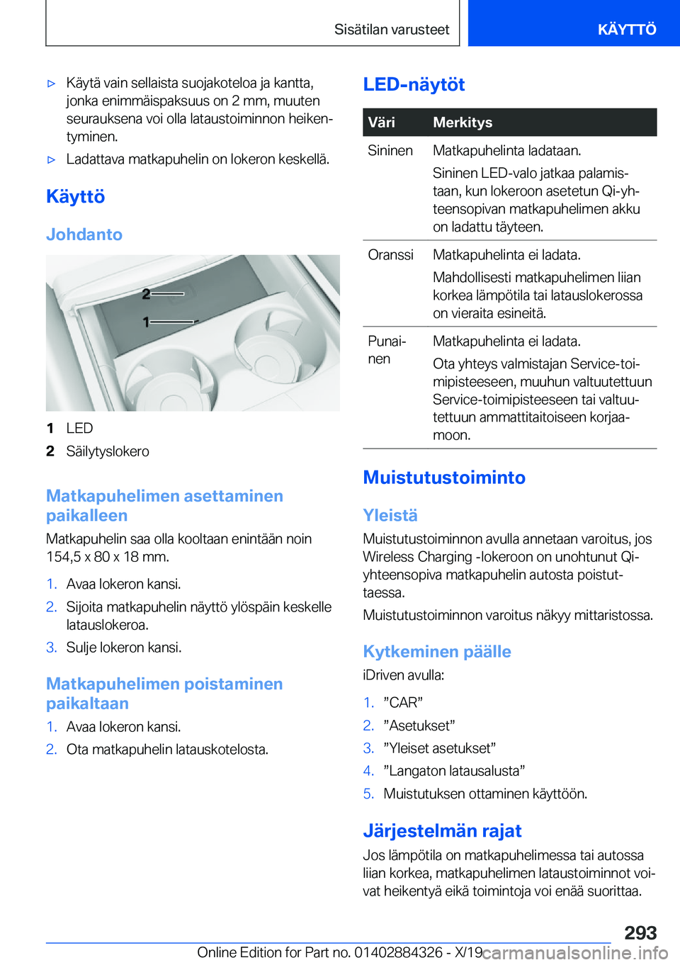 BMW 8 SERIES GRAN COUPE 2020  Omistajan Käsikirja (in Finnish) 'x�K�