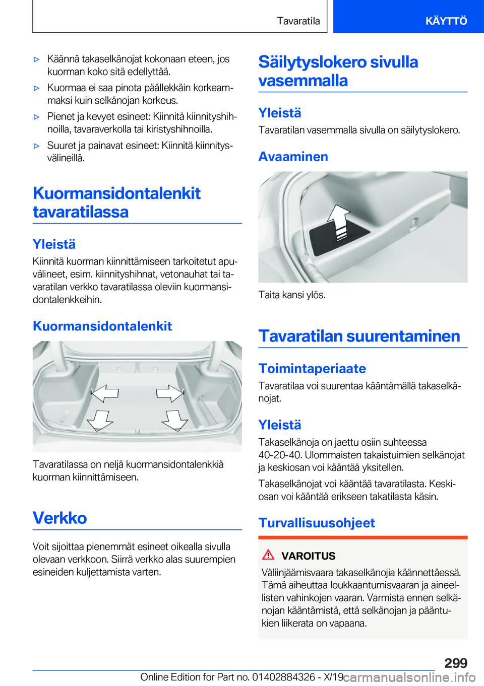 BMW 8 SERIES GRAN COUPE 2020  Omistajan Käsikirja (in Finnish) 'x�K�