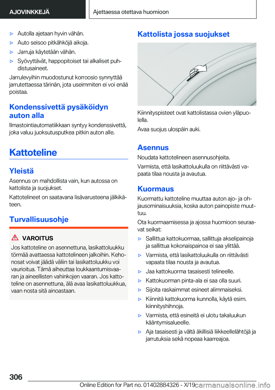 BMW 8 SERIES GRAN COUPE 2020  Omistajan Käsikirja (in Finnish) 'x�A�u�t�o�l�l�a��a�j�e�t�a�a�n��h�y�v�i�n��v�