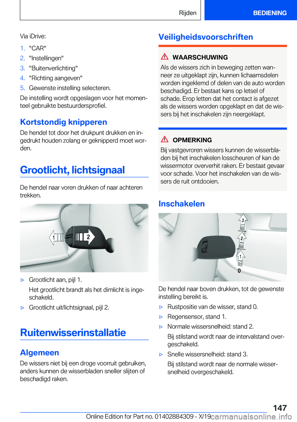 BMW 8 SERIES GRAN COUPE 2020  Instructieboekjes (in Dutch) �V�i�a��i�D�r�i�v�e�:�1�.��C�A�R��2�.��I�n�s�t�e�l�l�i�n�g�e�n��3�.��B�u�i�t�e�n�v�e�r�l�i�c�h�t�i�n�g��4�.��R�i�c�h�t�i�n�g��a�a�n�g�e�v�e�n��5�.�G�e�w�e�n�s�t�e��i�n�s�t�e�l�l�i�n�g��s�e