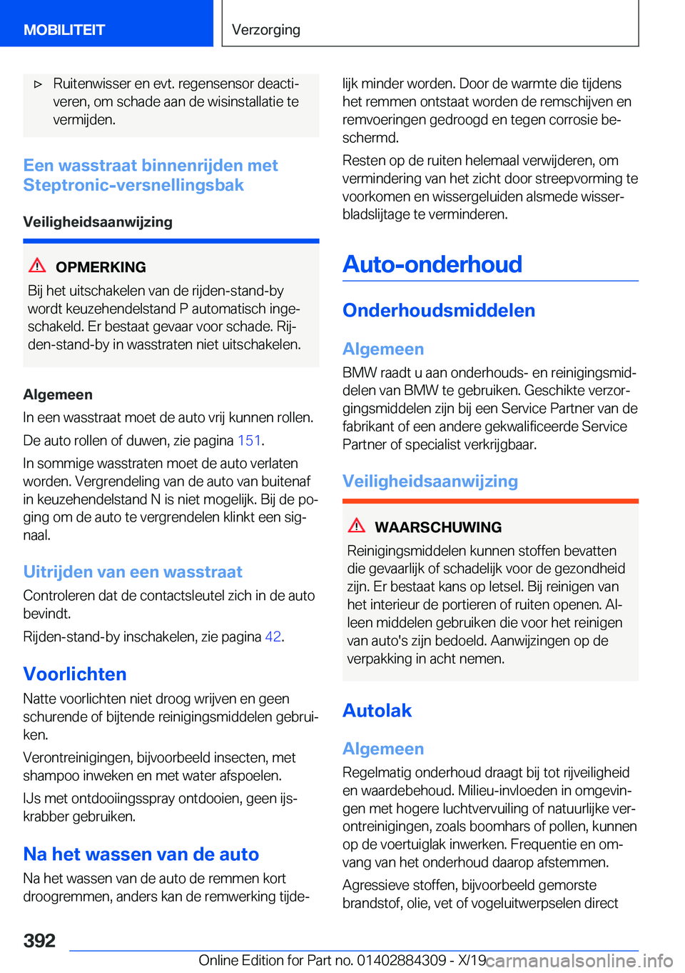 BMW 8 SERIES GRAN COUPE 2020  Instructieboekjes (in Dutch) 'x�R�u�i�t�e�n�w�i�s�s�e�r��e�n��e�v�t�.��r�e�g�e�n�s�e�n�s�o�r��d�e�a�c�t�ij�v�e�r�e�n�,��o�m��s�c�h�a�d�e��a�a�n��d�e��w�i�s�i�n�s�t�a�l�l�a�t�i�e��t�e
�v�e�r�m�i�j�d�e�n�.
�E�e�n��w