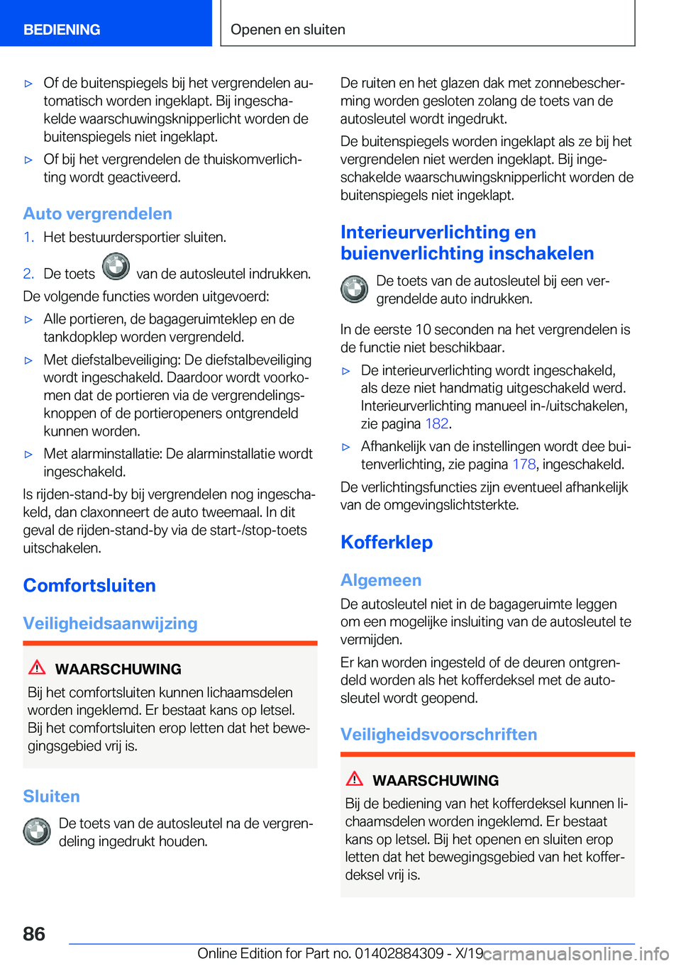 BMW 8 SERIES GRAN COUPE 2020  Instructieboekjes (in Dutch) 'x�O�f��d�e��b�u�i�t�e�n�s�p�i�e�g�e�l�s��b�i�j��h�e�t��v�e�r�g�r�e�n�d�e�l�e�n��a�uj
�t�o�m�a�t�i�s�c�h��w�o�r�d�e�n��i�n�g�e�k�l�a�p�t�.��B�i�j��i�n�g�e�s�c�h�aj
�k�e�l�d�e��w�a�a�r