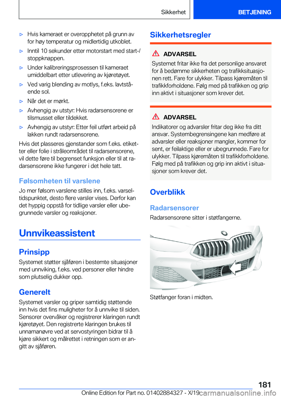 BMW 8 SERIES GRAN COUPE 2020  InstruksjonsbØker (in Norwegian) 'x�H�v�i�s��k�a�m�e�r�a�e�t��e�r��o�v�e�r�o�p�p�h�e�t�e�t��p�å��g�r�u�n�n��a�v�f�o�r��h�