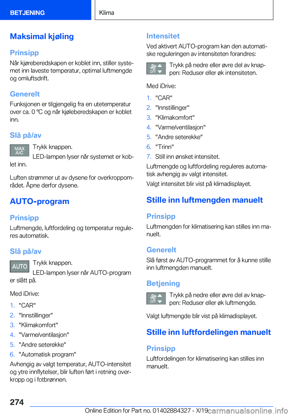 BMW 8 SERIES GRAN COUPE 2020  InstruksjonsbØker (in Norwegian) �M�a�k�s�i�m�a�l��k�j�