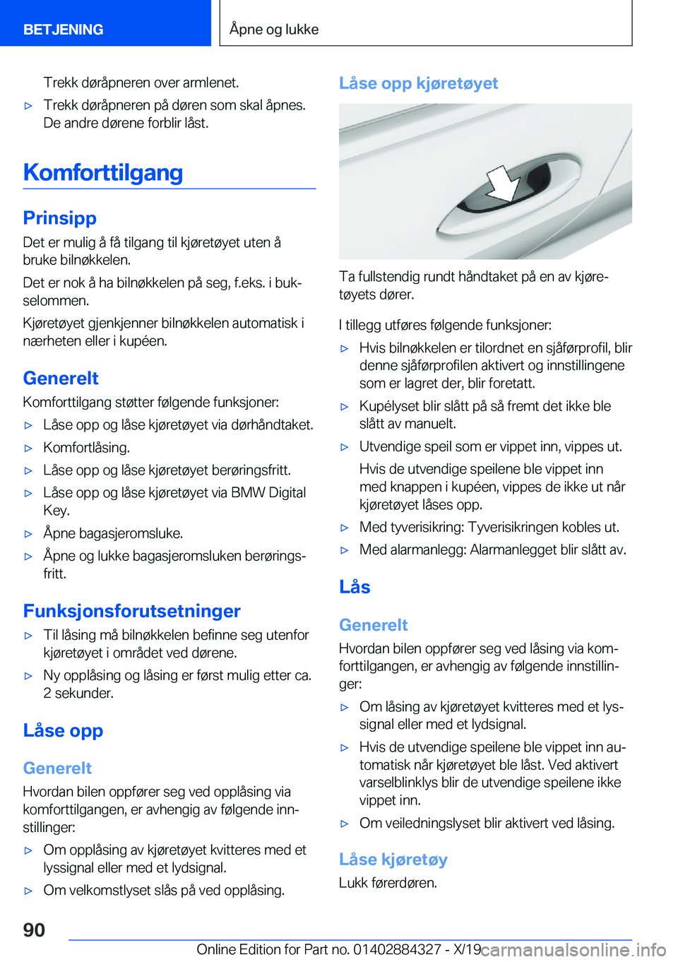 BMW 8 SERIES GRAN COUPE 2020  InstruksjonsbØker (in Norwegian) �T�r�e�k�k��d�