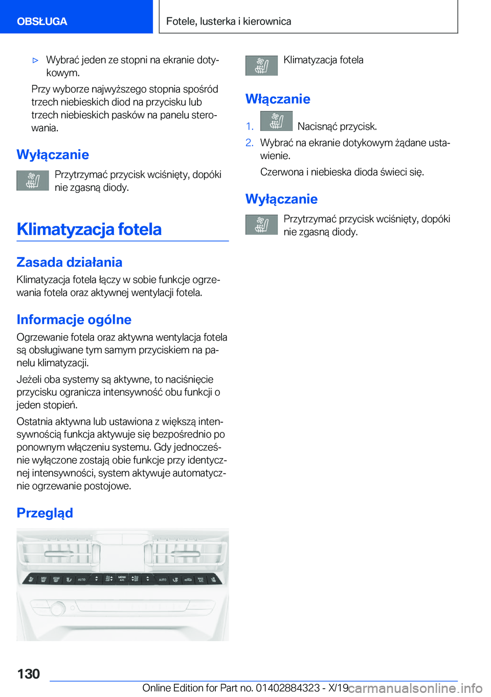BMW 8 SERIES GRAN COUPE 2020  Instrukcja obsługi (in Polish) 'x�W�y�b�r�a�