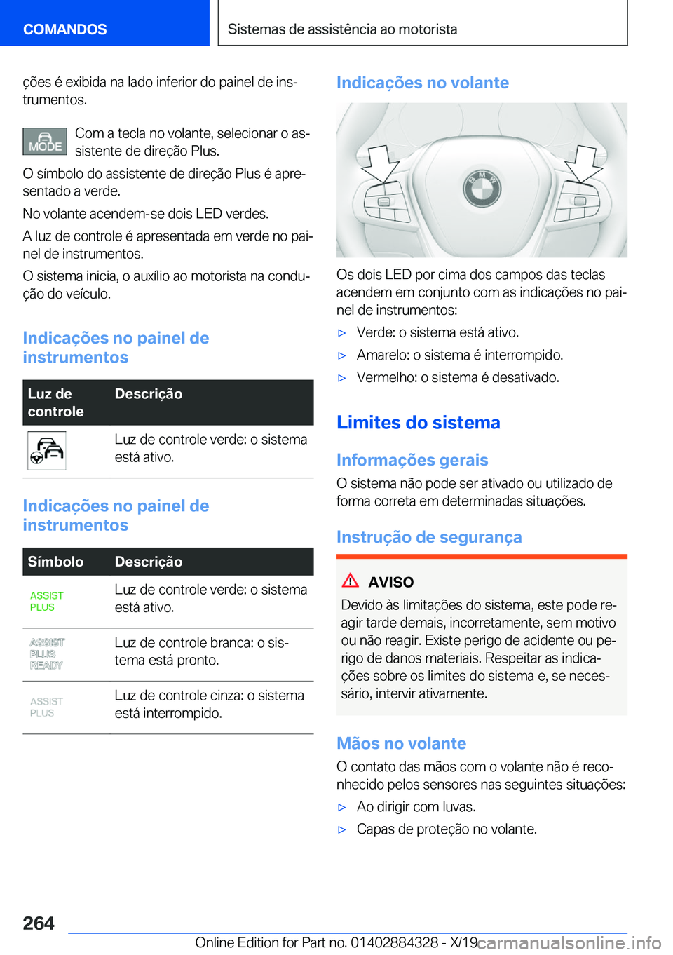 BMW 8 SERIES GRAN COUPE 2020  Manual do condutor (in Portuguese) �