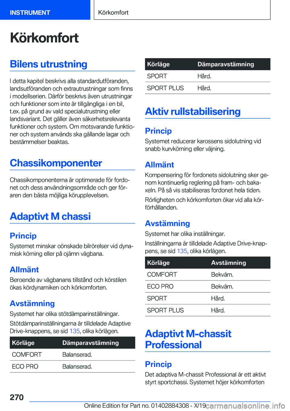 BMW 8 SERIES GRAN COUPE 2020  InstruktionsbÖcker (in Swedish) �K�