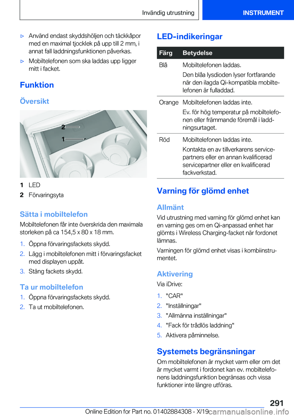 BMW 8 SERIES GRAN COUPE 2020  InstruktionsbÖcker (in Swedish) 'x�A�n�v�ä�n�d��e�n�d�a�s�t��s�k�y�d�d�s�h�