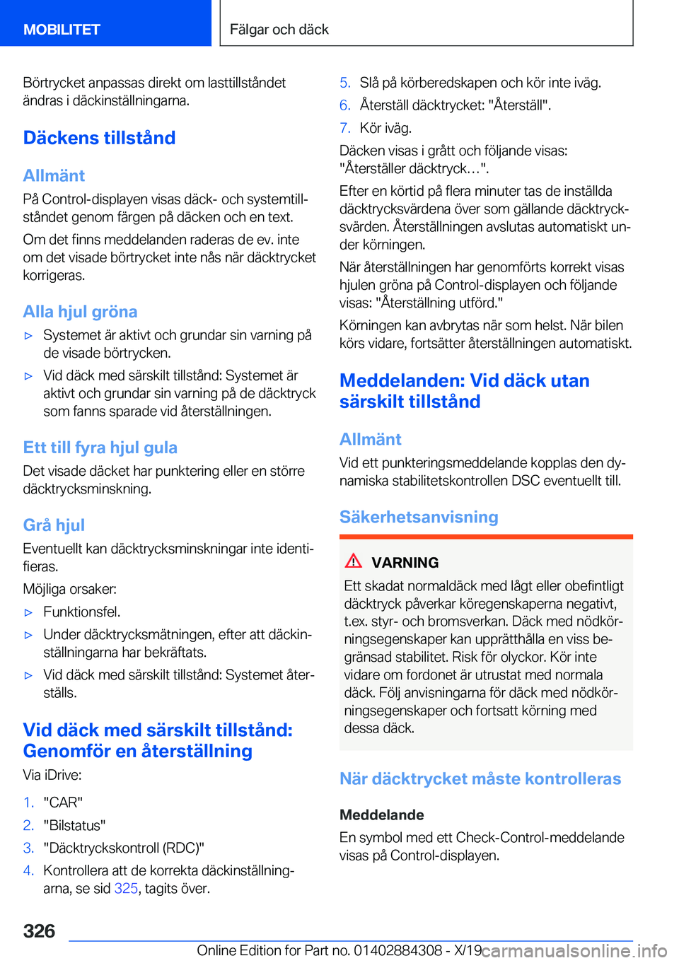 BMW 8 SERIES GRAN COUPE 2020  InstruktionsbÖcker (in Swedish) �B�
